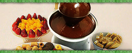 cascada de chocolate